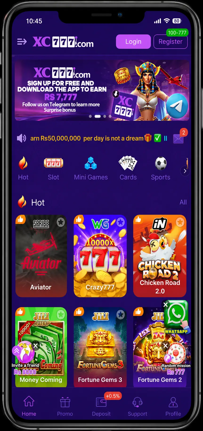 xc777-game